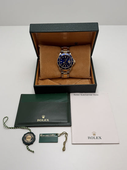 Rolex Submariner Date - 16803 ‘Bluesy’ - Year 1987 Purple Dial £6750 On Collect7