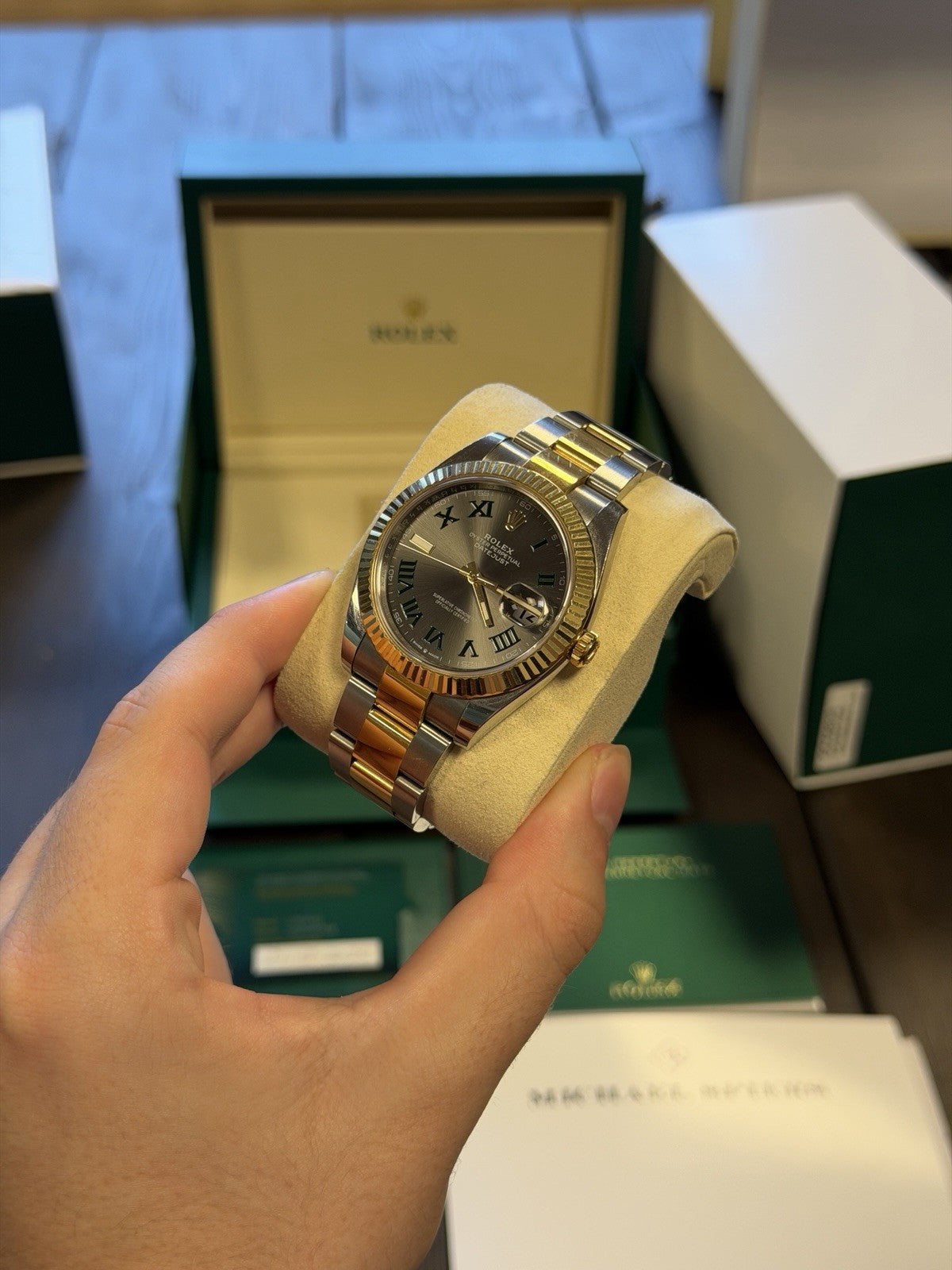 Rolex Datejust 41mm - 126333 Wimbledon - 2025 Full Set - £10,995 On Collection0