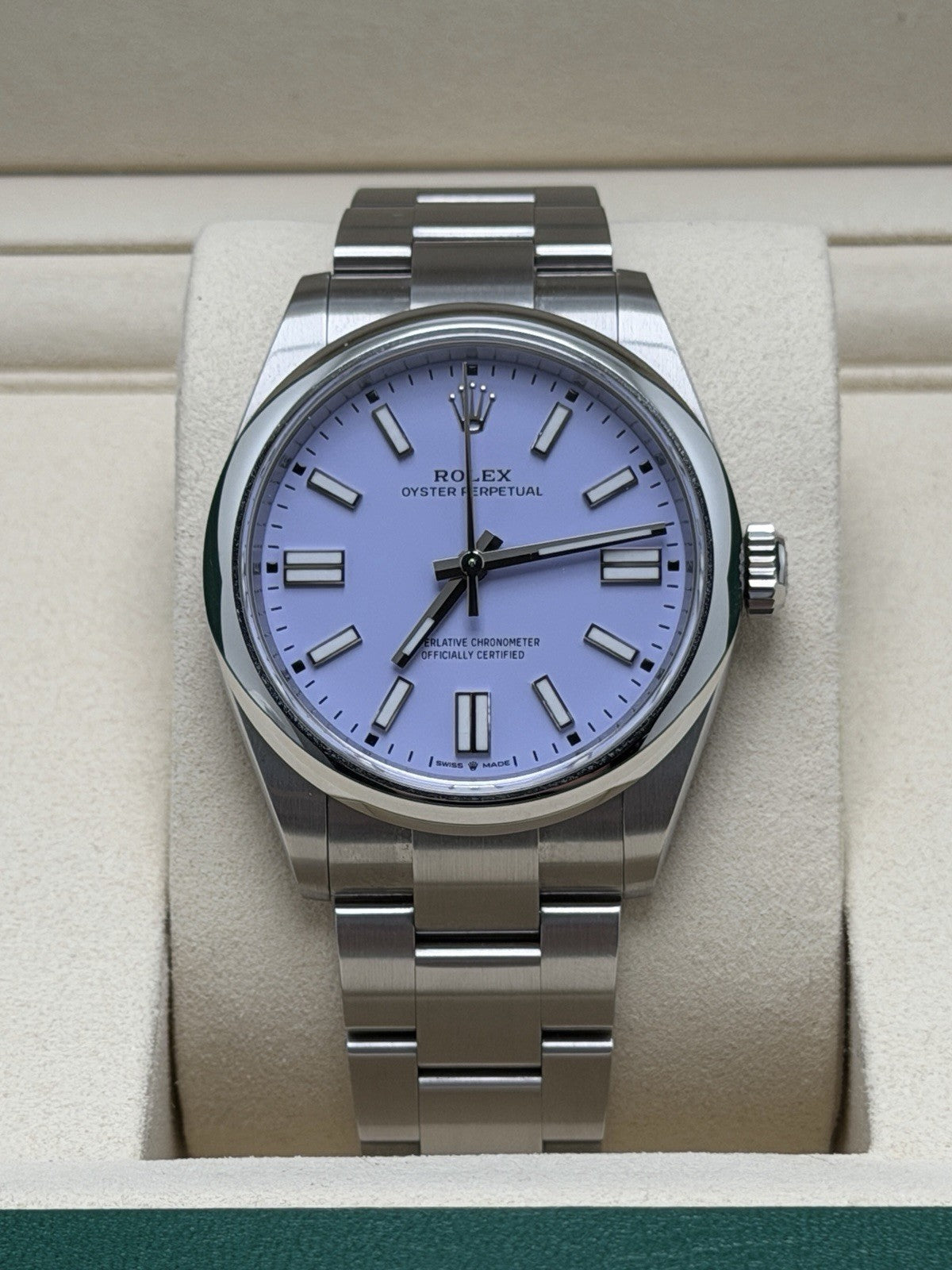 Rolex Oyster Perpetual 41mm - 134200 Lavender - 2025 Full Set - £7995 Collection0