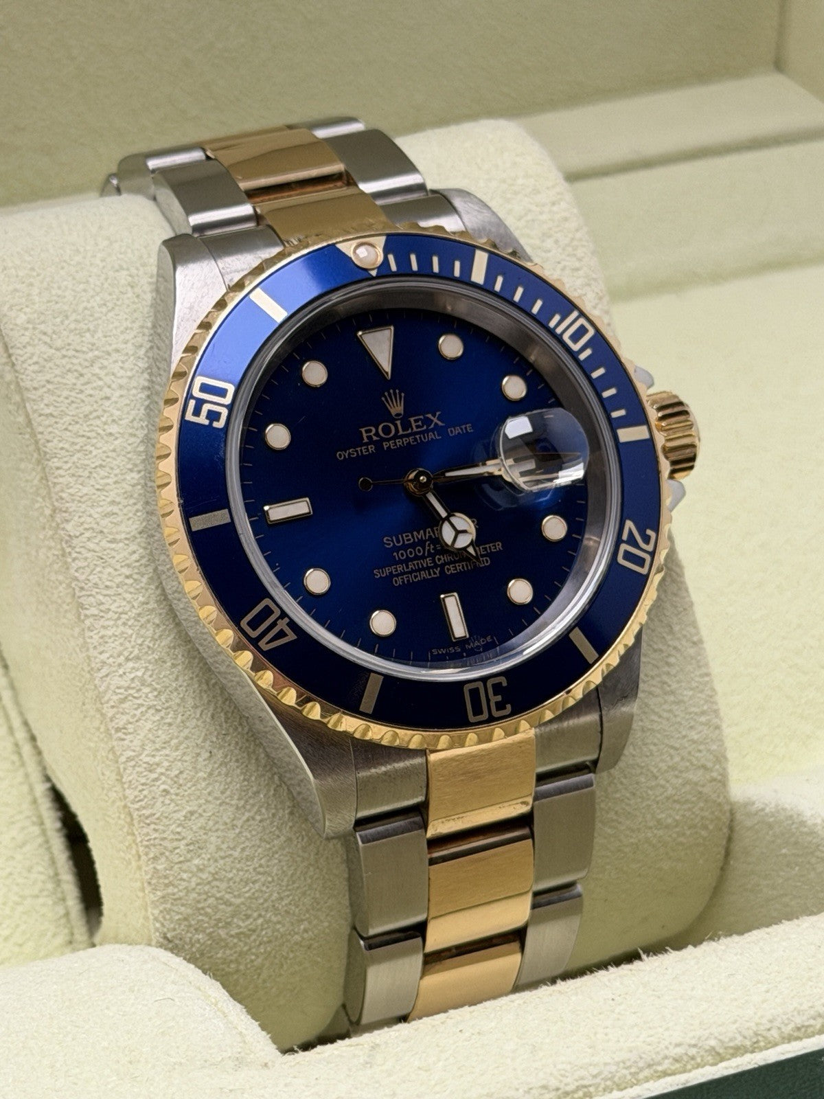 Rolex Submariner Date - 16613 Bluesy - Box & Papers - Year 2008 - £8995 Collect2