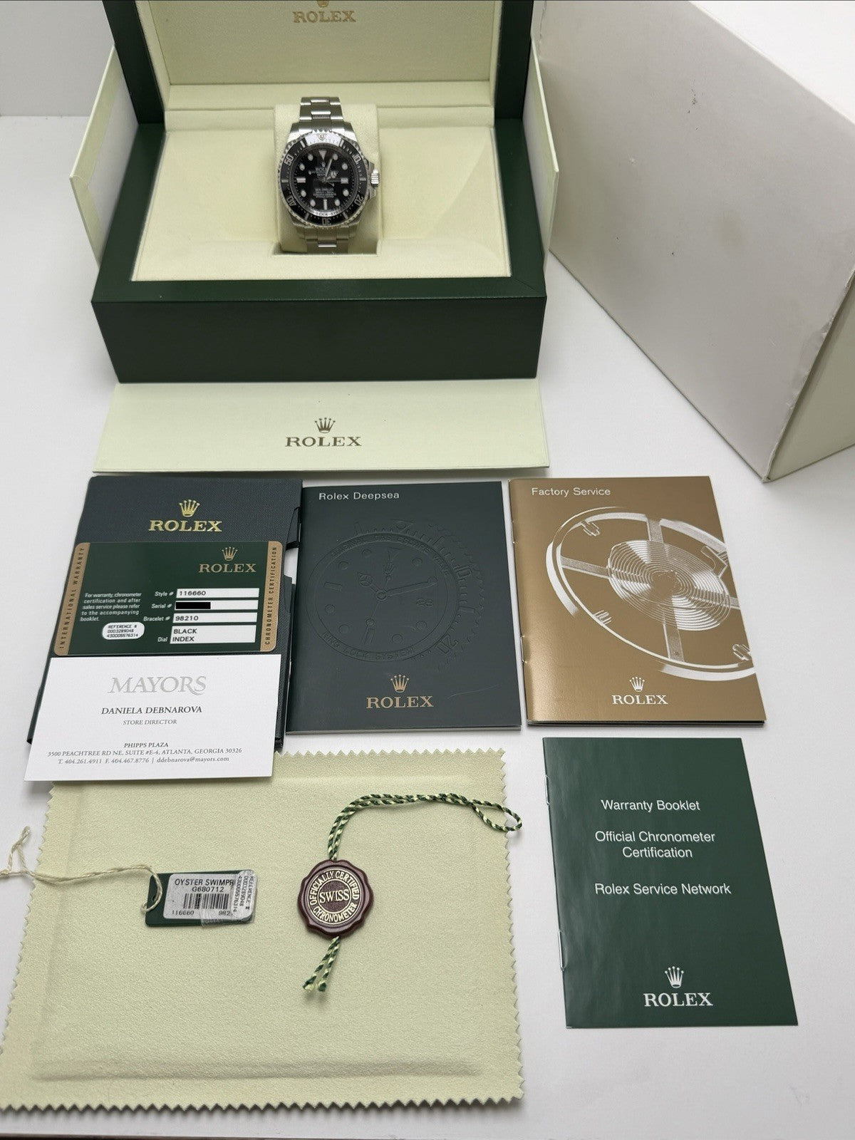 Rolex Sea-Dweller Deepsea - 116660 - 2014 Full Set  - £7,500 On Collection5
