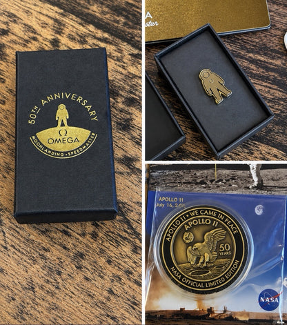 Omega Speedmaster Apollo 11 - 310.20.42.50.01.001-2019 Full Collectors Grade Set12