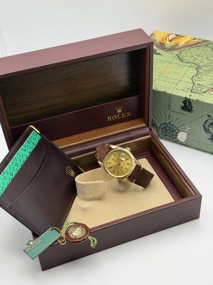 Rolex Day-Date - 18238 - Year 1990 - Box & Accessories - £8,450 On Collection12