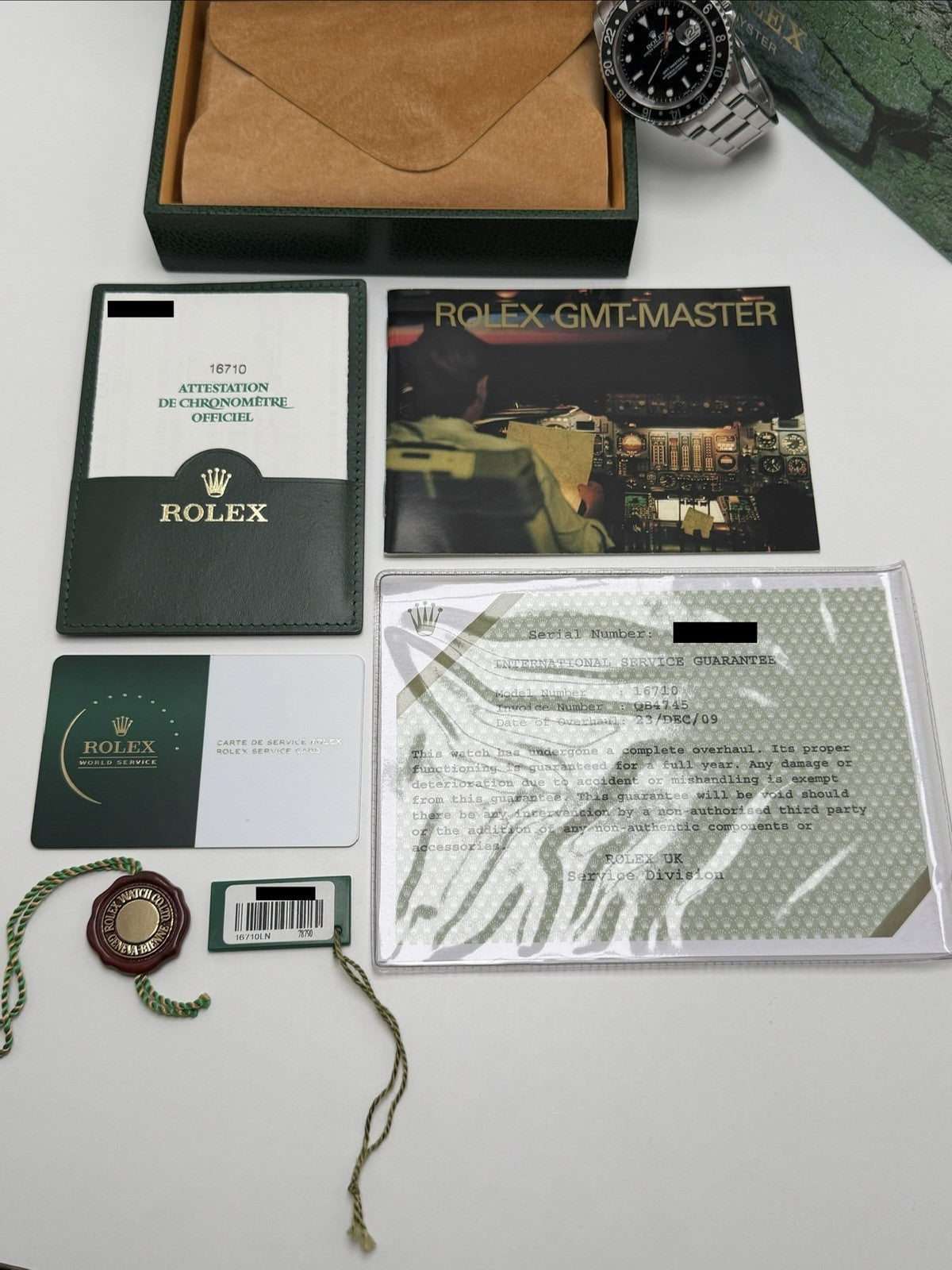 Rolex GMT-Master II - 16710 - 2000 Full Set - Rolex Serviced - £9,500 Collection2