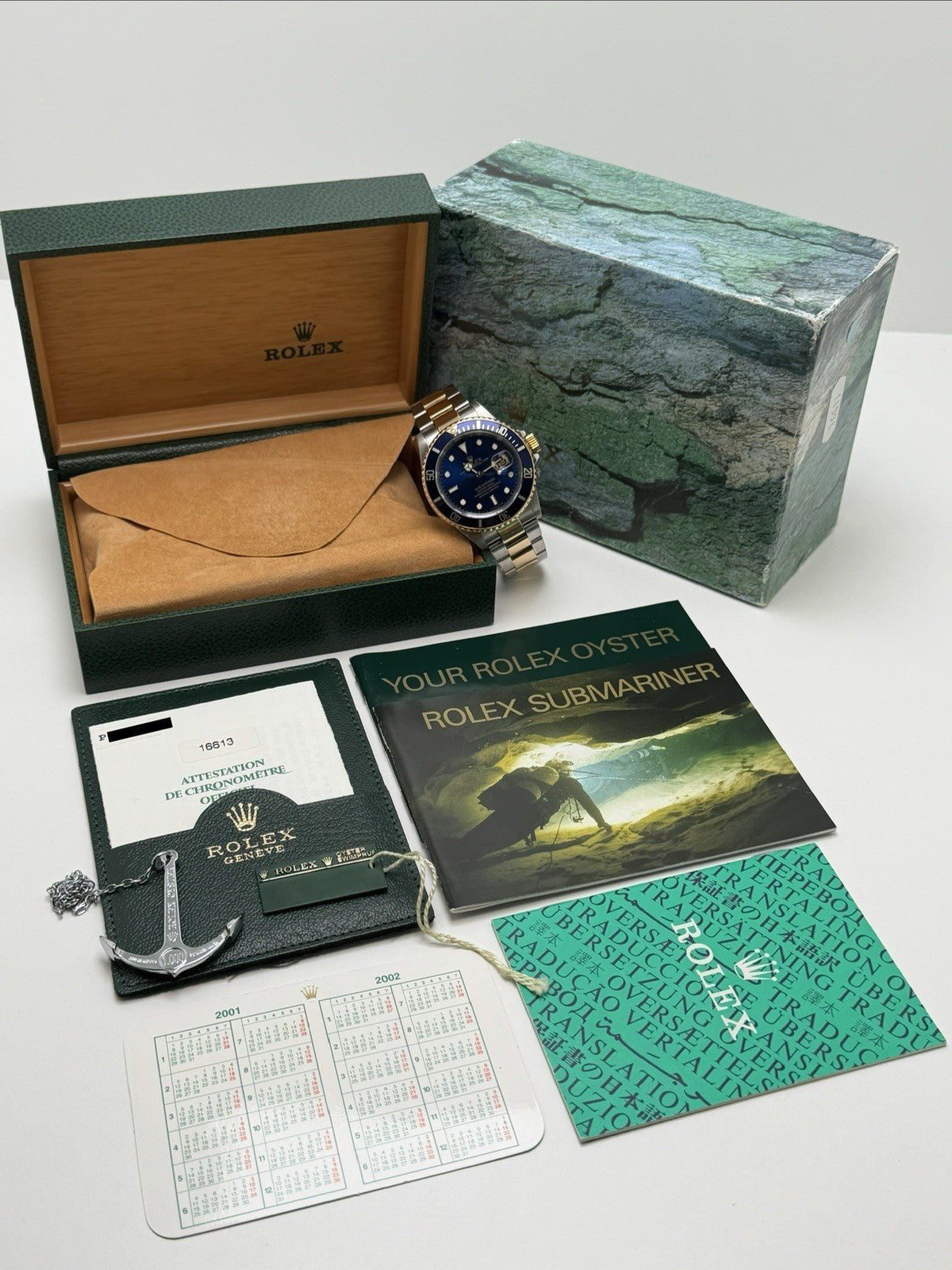 Rolex Submariner - 16613 ‘Bluesy’ - 2000 Full Set - £8,250 On Collection6