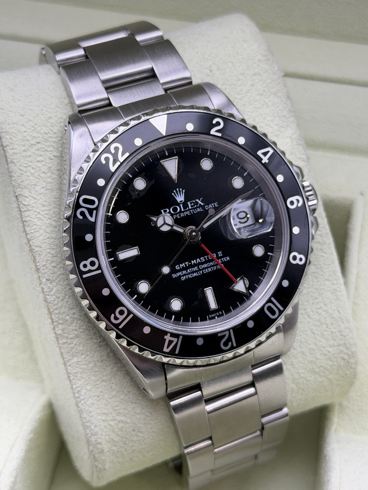 Rolex GMT Master II - 16710 - 1999 - Full Set -Swiss Only Dial £8,250 Collection1