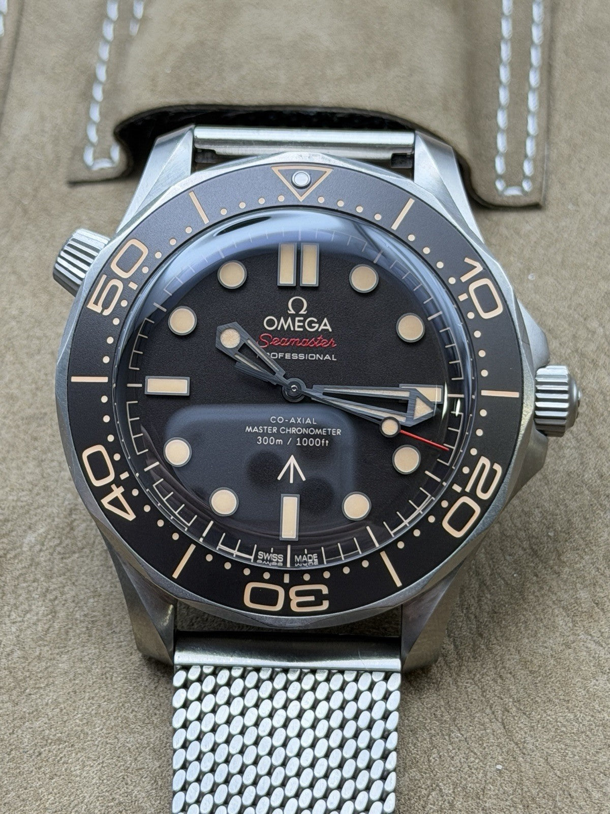 OMEGA Seamaster - Titanium 007 James Bond No Time To Die - 210.90.42.20.01.0012