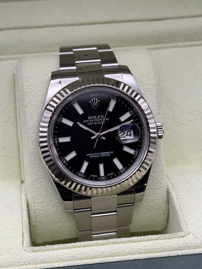 Rolex Datejust II - 116334 - 41mm - Year 2015 - Black Dial - £7250 On Collection2
