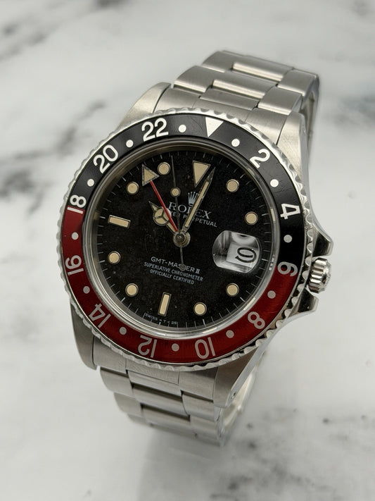 Rolex GMT-Master II - 16760 - 'FAT LADY' - 1985 Box/Accessories - £9750 Collect0