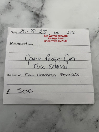 Rolex GMT Master II - 16710 - 1999 - Full Set -Swiss Only Dial £8,250 Collection8