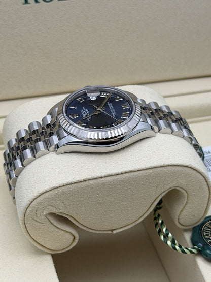 Rolex Datejust 31mm  278274 Blue Roman Numeral Dial  UNWORN BRAND NEW 20254