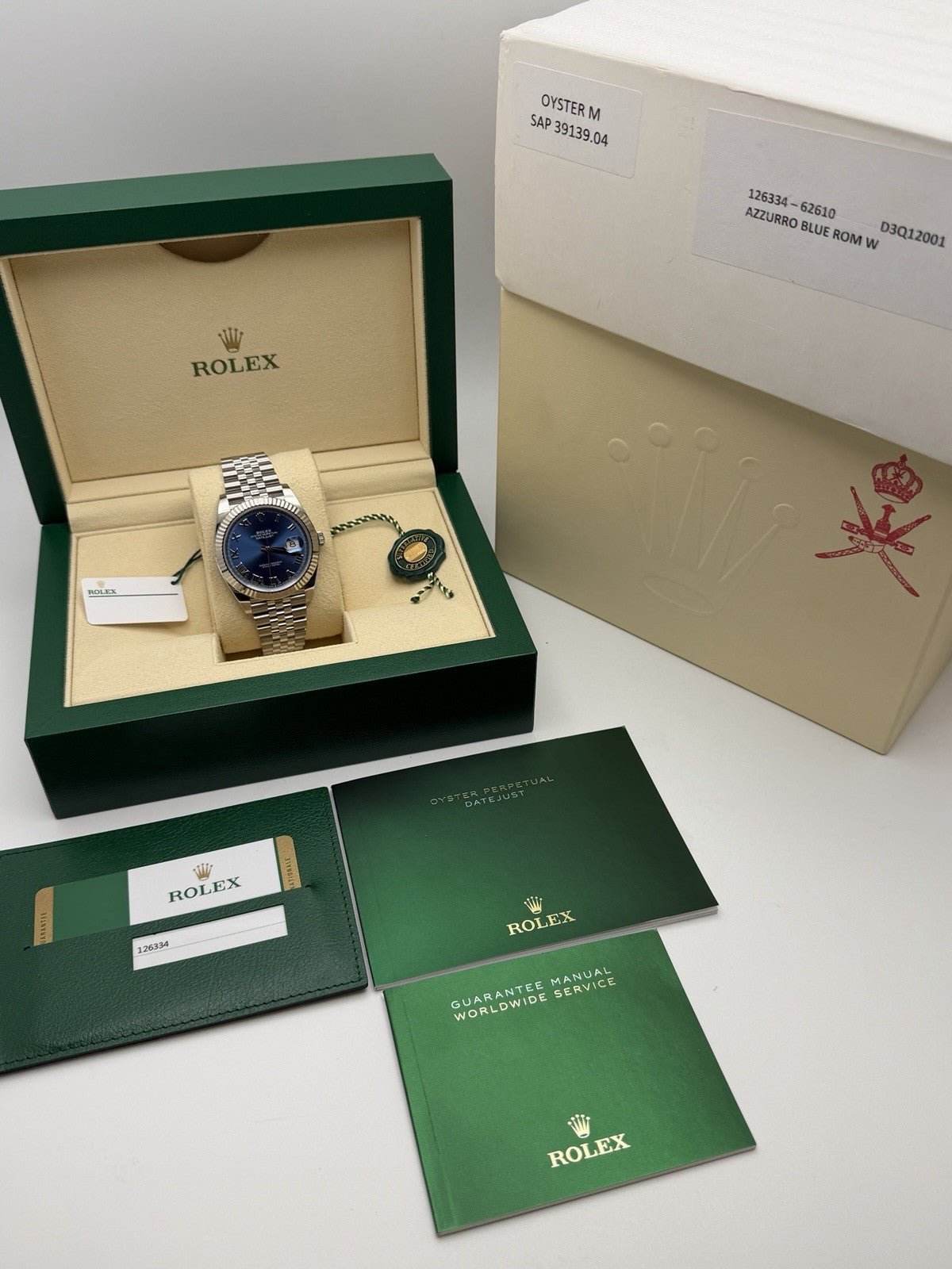 Rolex Datejust 41mm - 126334 ‘Azzuro’ - 2019 Unworn - RARE KHANJAR7