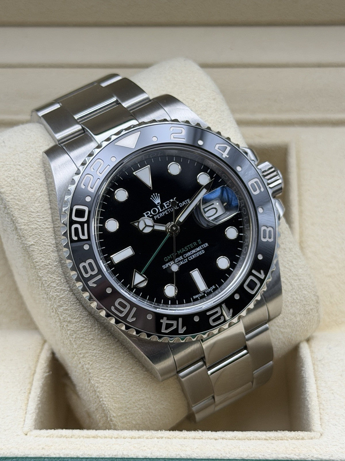 Rolex GMT-MASTER II 116710LN - Year 2016 - Full Set - £8995 On Collection1