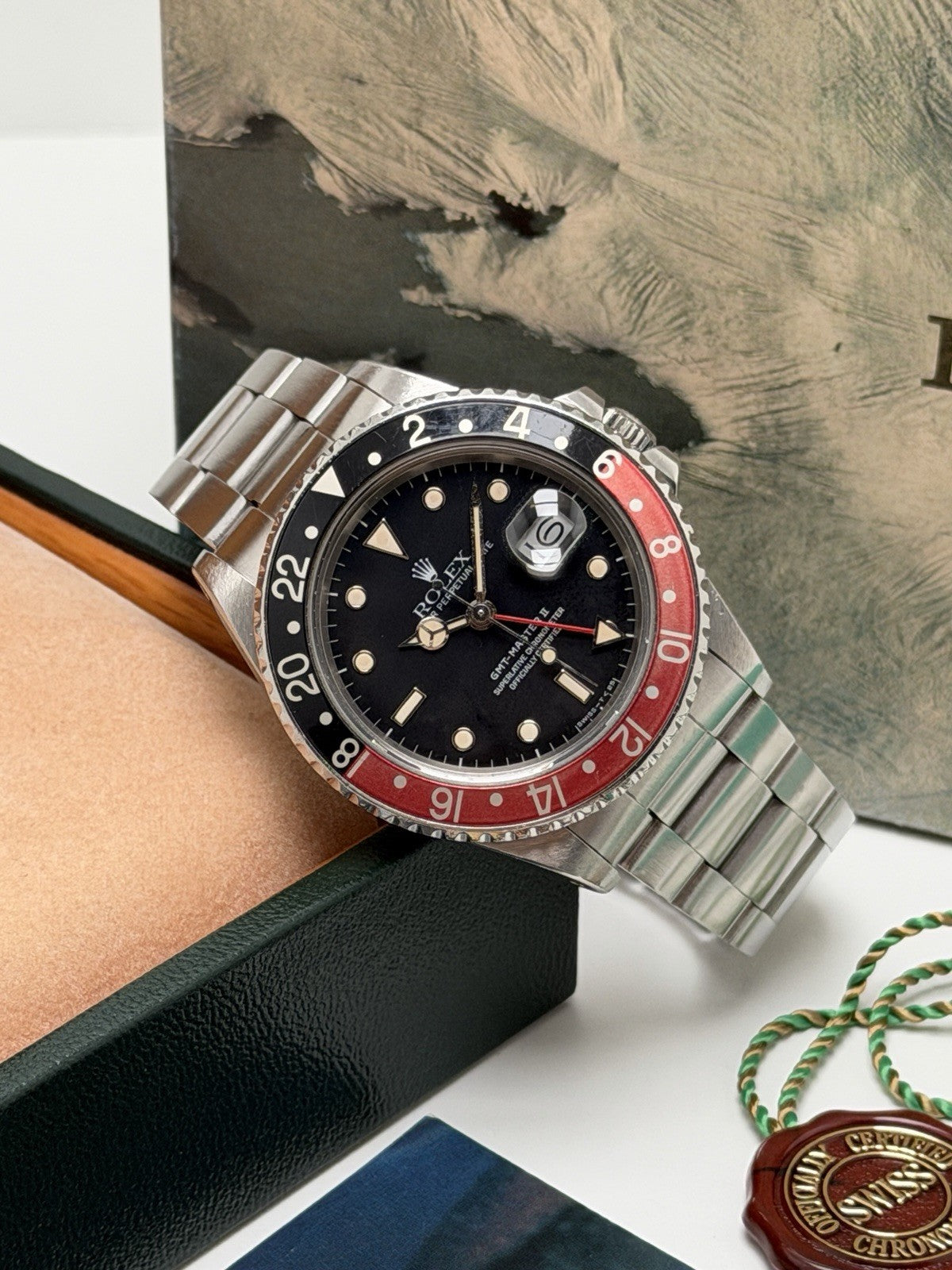 Rolex GMT-Master - 16760 ‘Fat Lady’ - Box & Accessories - 1987 - £9,750 Collect0