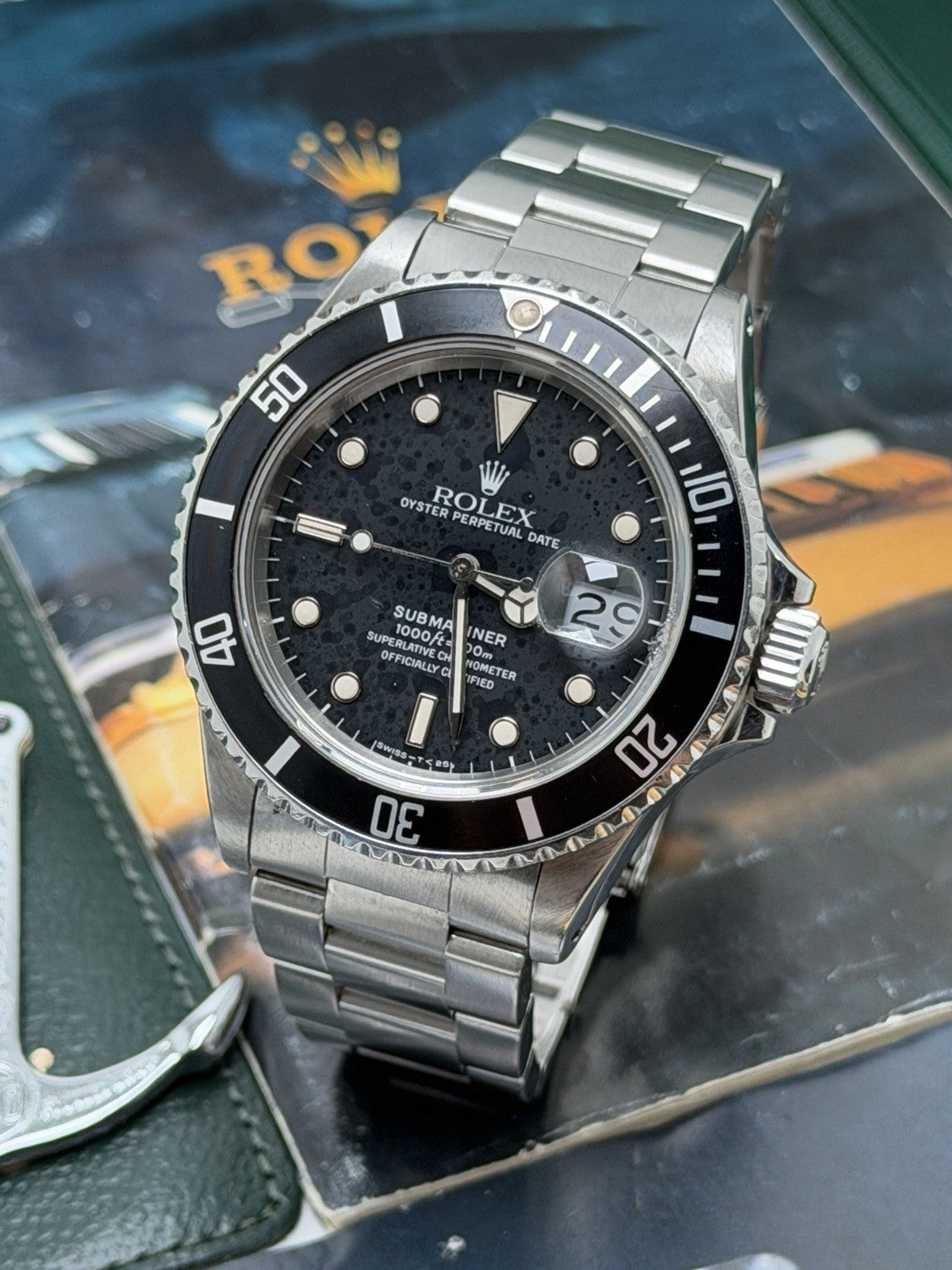 Rolex Submariner Date -  16800 - Year 1987 - Box & Accessories - £8,250 Collect1
