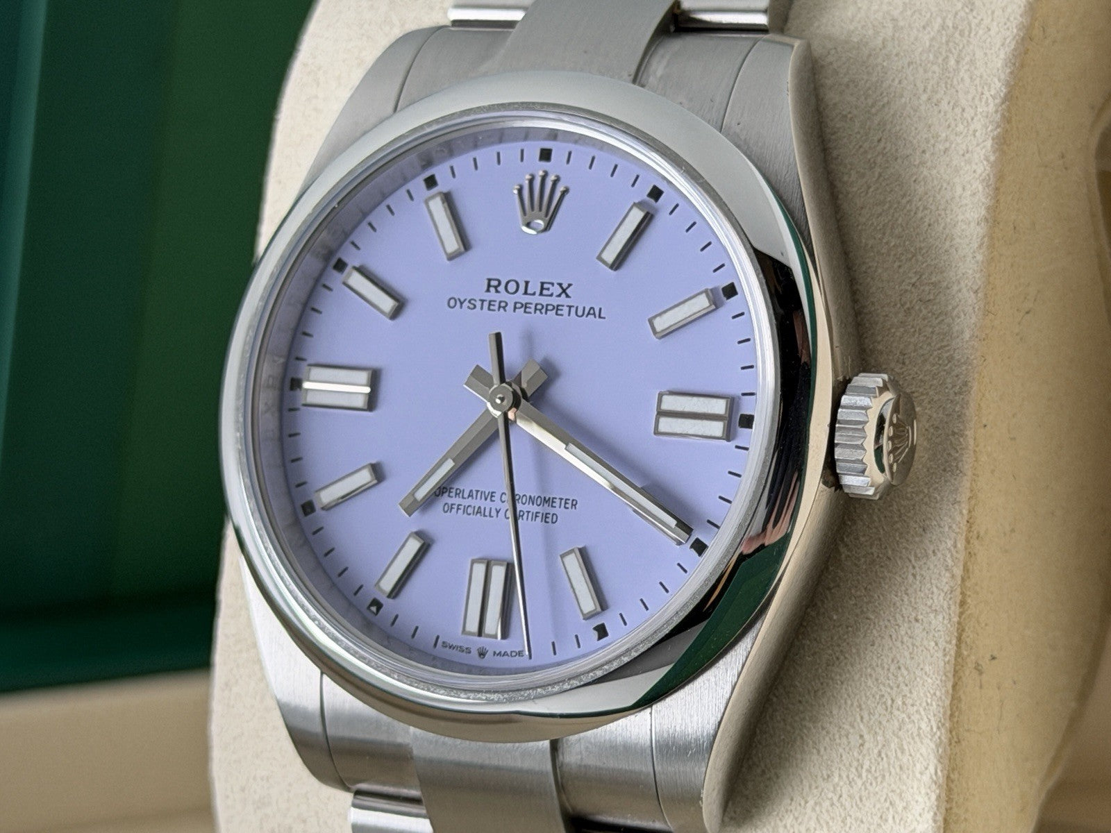 Rolex Oyster Perpetual 41mm - 134200 Lavender - 2025 Full Set - £7995 Collection3