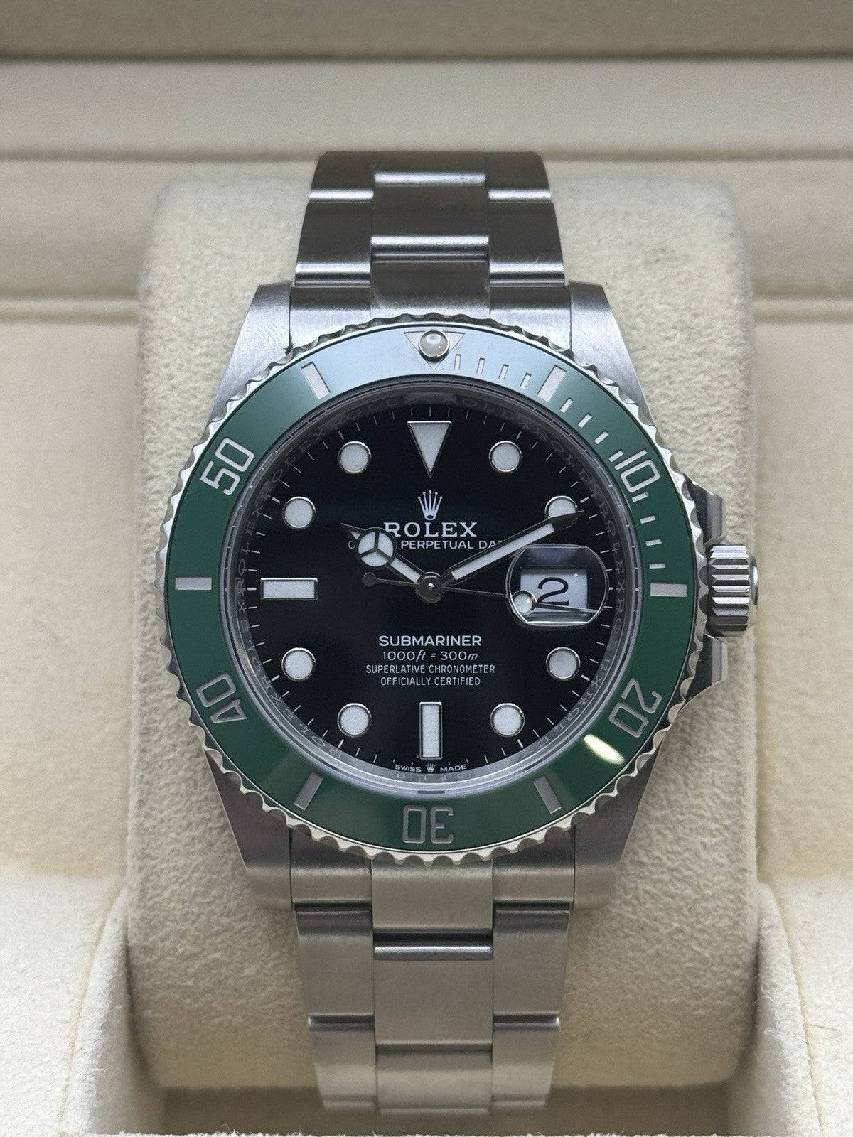 Rolex Submariner Date 126610LV ‘Starbucks’ - Full Set £10,500 Collect2