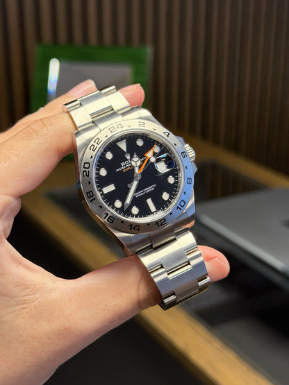 Rolex Explorer II - 226570 Black Dial - 2023 Full Set - £7750 On Collect3