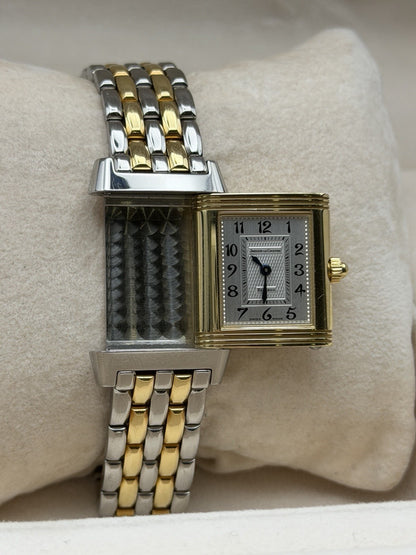 Jaeger LeCoultre 266.5.44 Reverso Acier Duetto Mother Of Pearl Dial Diamonds8
