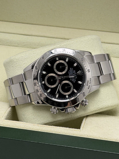 Rolex Cosmograph Daytona - 116520 Black Dial - 2008 - Full Set - £16,250 Collect3
