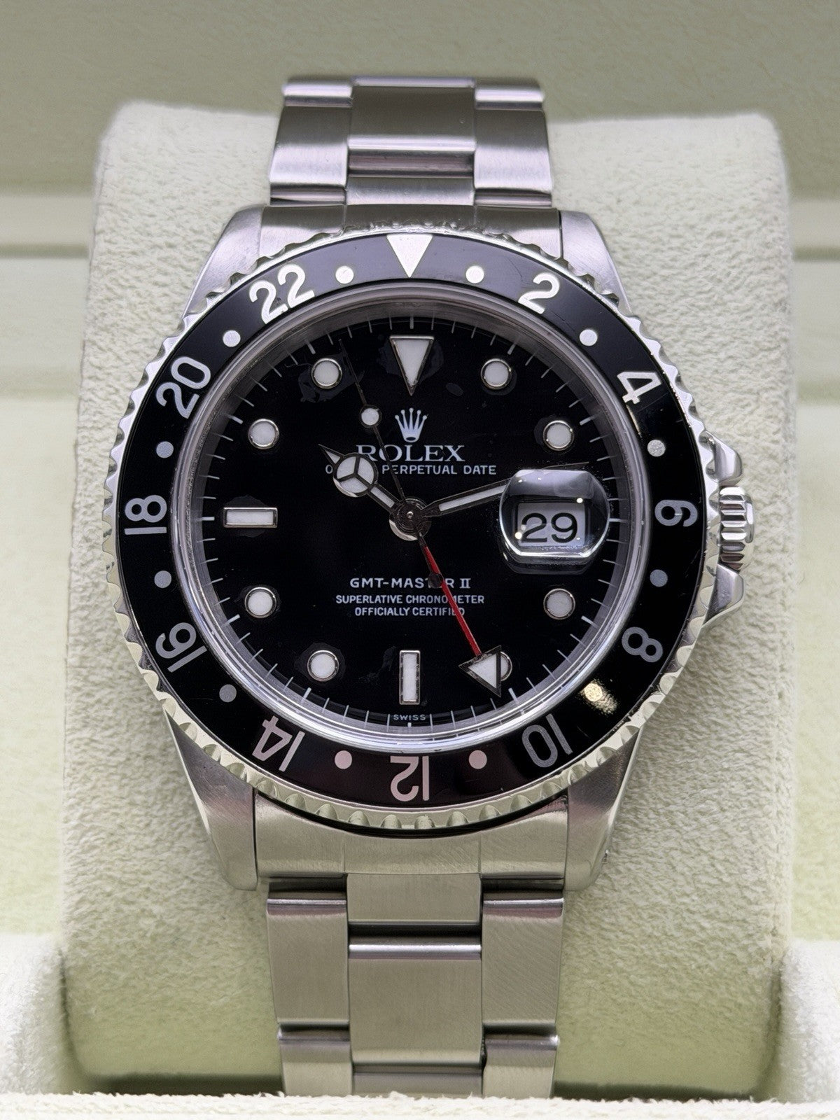 Rolex GMT Master II - 16710 - 1999 - Full Set -Swiss Only Dial £8,250 Collection2