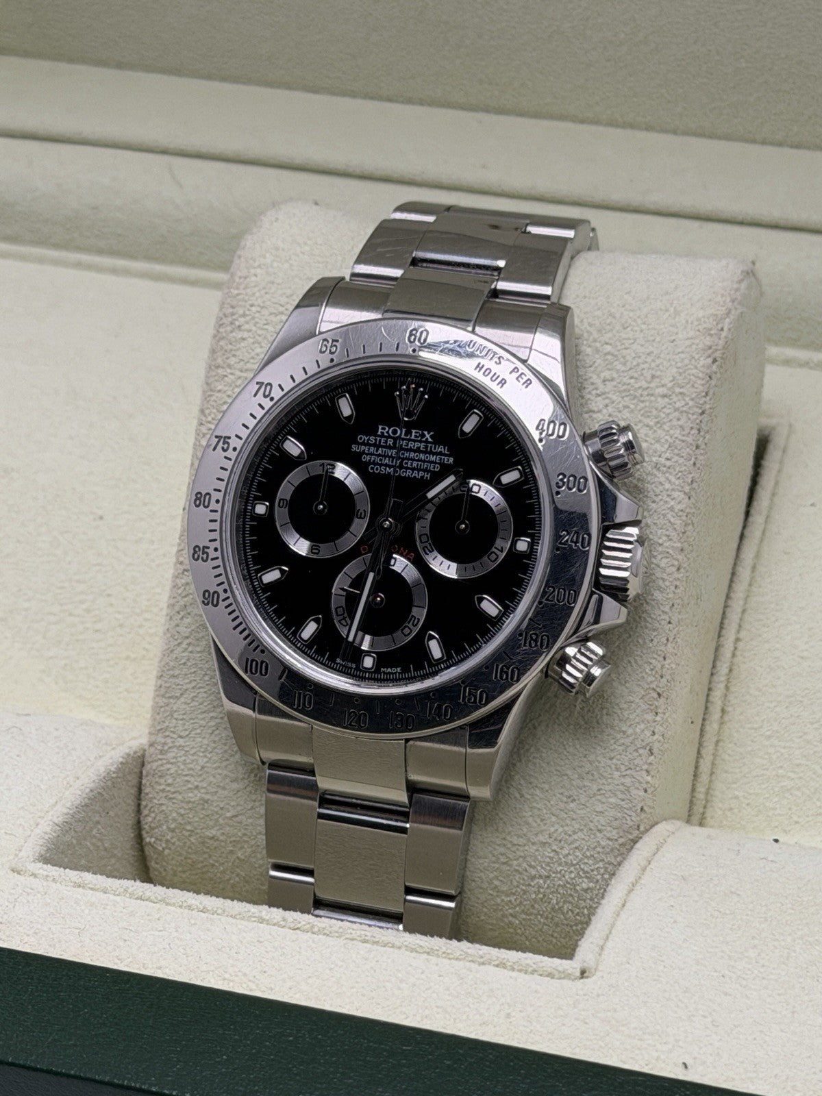 Rolex Daytona - 116520 Black Dial - 2010+ Random Serial - Box & Accessories1
