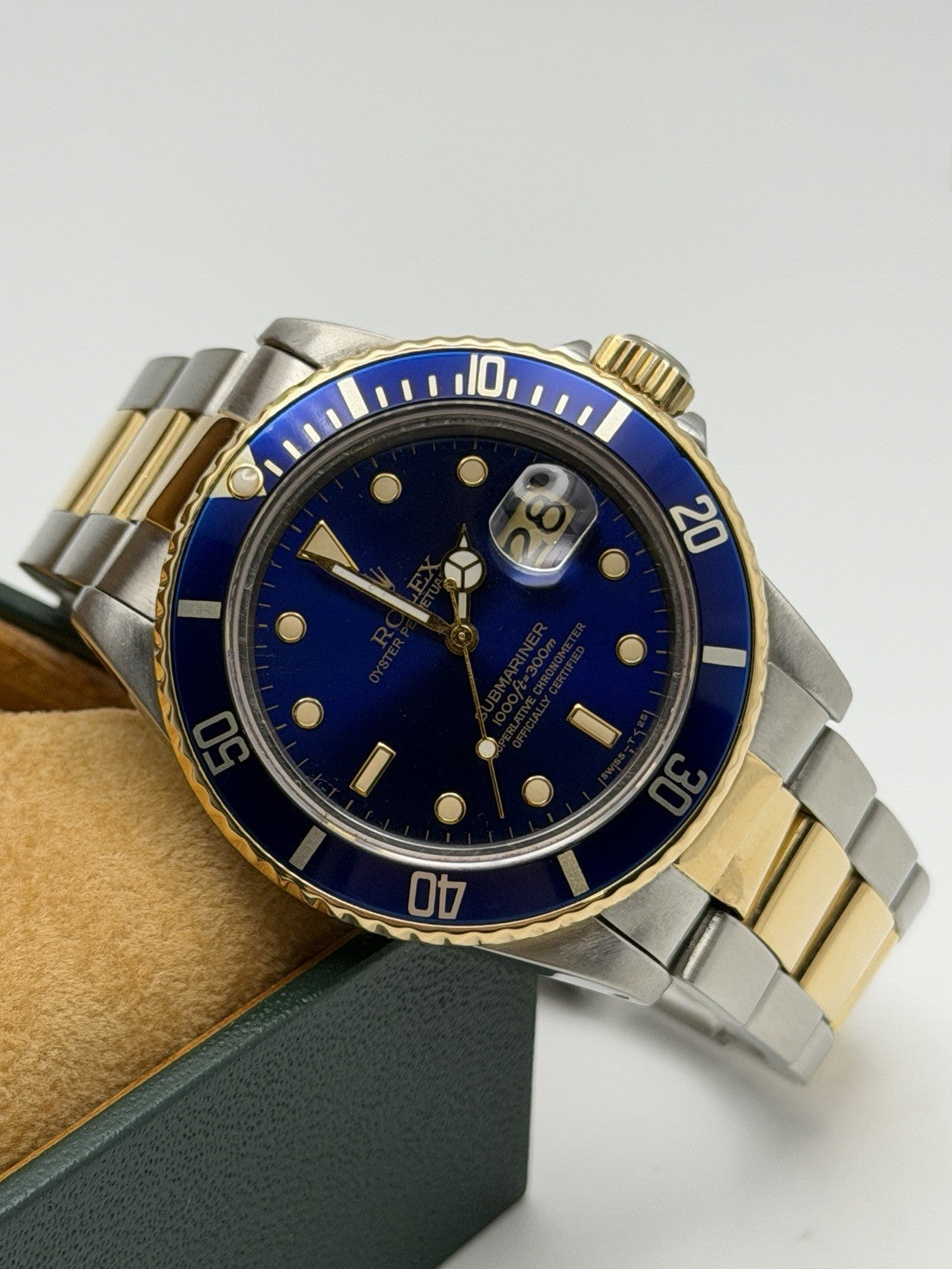 Rolex Submariner Date - 16803 ‘Bluesy’ - Year 1987 Purple Dial £6750 On Collect1