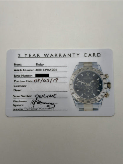 Rolex Daytona - 116523 - Year 2007 - Box & Accessories - £13,750 On Collection12
