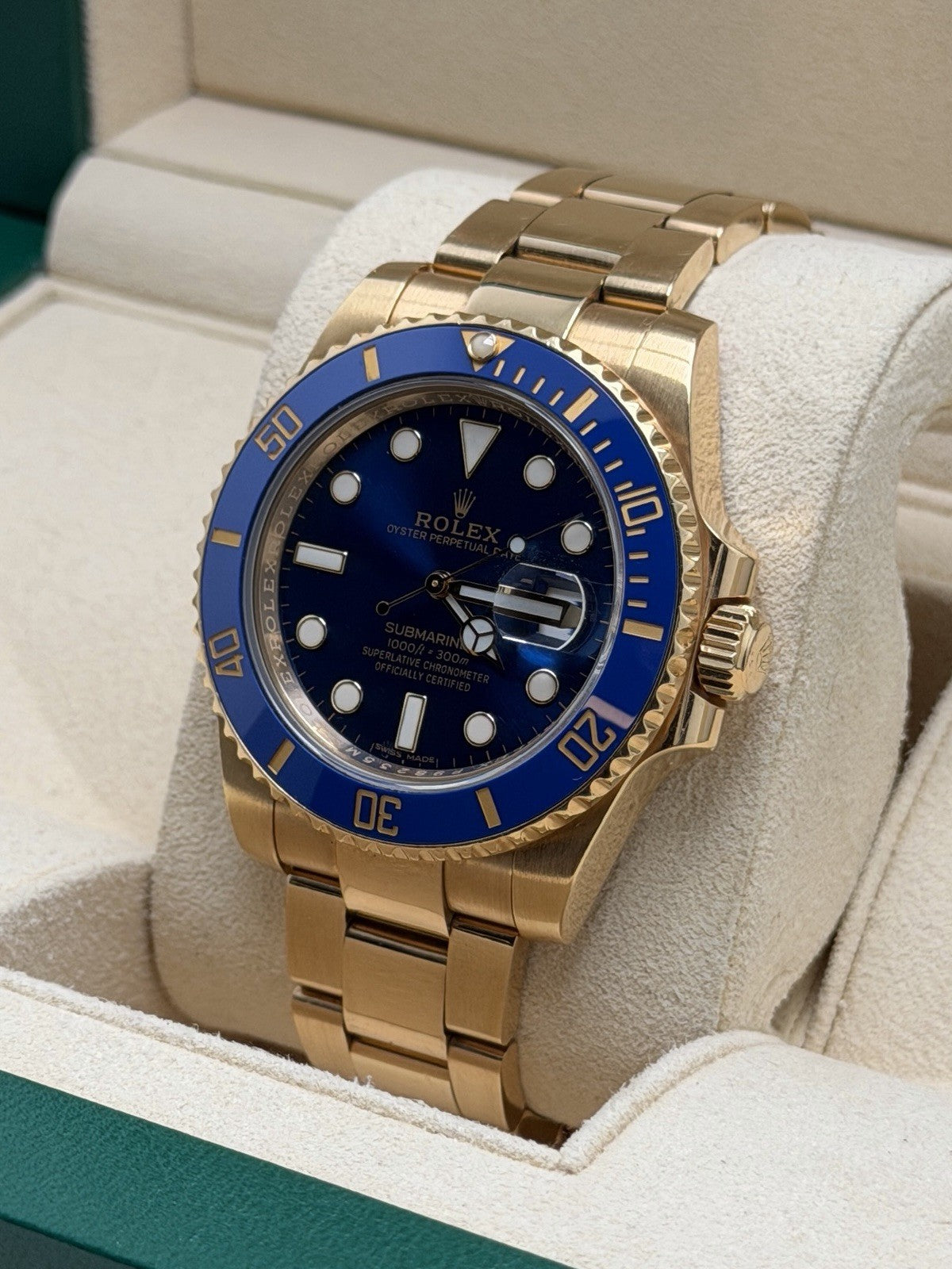Rolex Submariner Date 40mm - 116618LB - 2018 Full Set - £27,995 Collection1