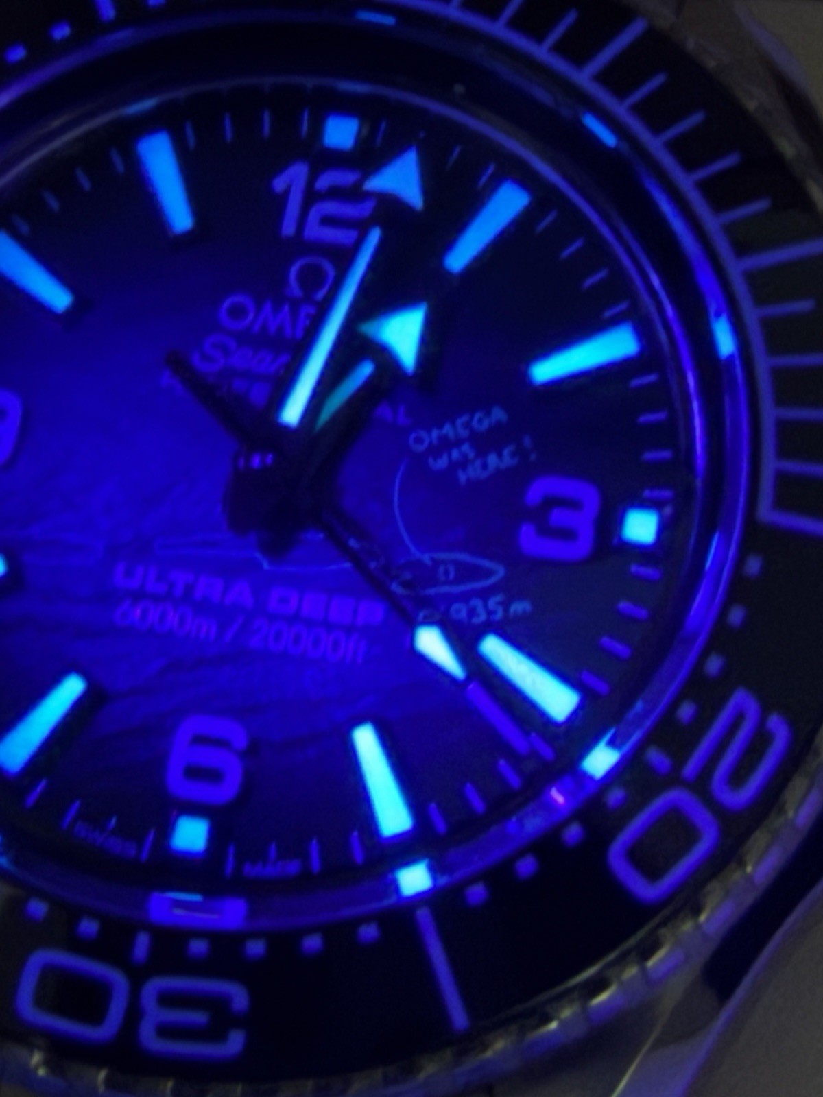 Omega Seamaster Planet Ocean 6000M Ultra Deep Auto 45mm Blue 215.30.46.21.03.0027