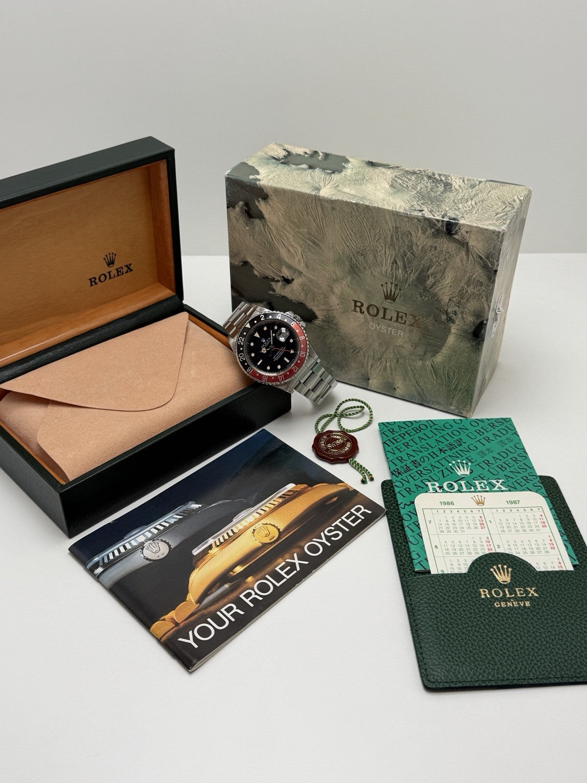 Rolex GMT-Master - 16760 ‘Fat Lady’ - Box & Accessories - 1987 - £9,750 Collect7