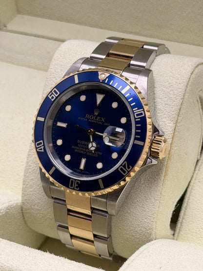 Rolex Submariner Date - 16613 Bluesy - Box & Papers - Year 2008 - £8995 Collect1