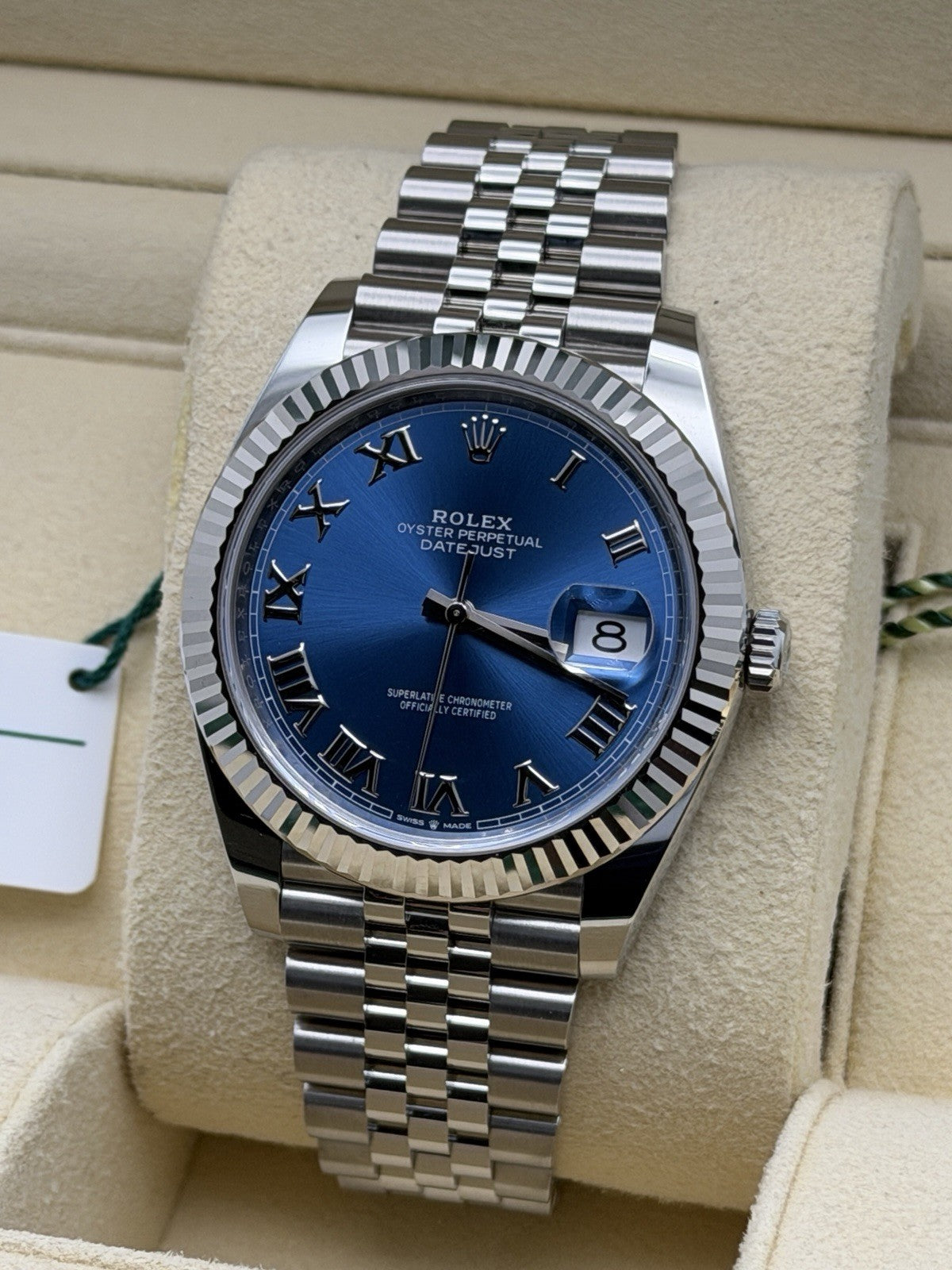 Rolex Datejust 41mm - 126334 ‘Azzuro’ - 2019 Unworn - RARE KHANJAR0
