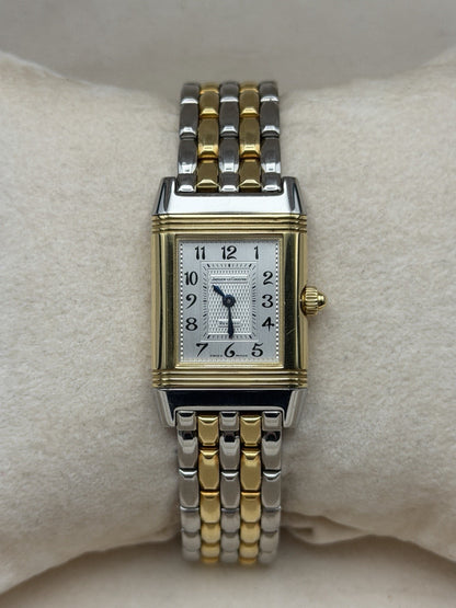Jaeger LeCoultre 266.5.44 Reverso Acier Duetto Mother Of Pearl Dial Diamonds6