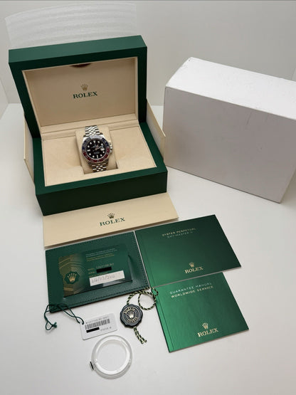 Rolex GMT Master II "Pepsi" – 126710BLRO – 2022 Full Set - £17,995 On Collection9