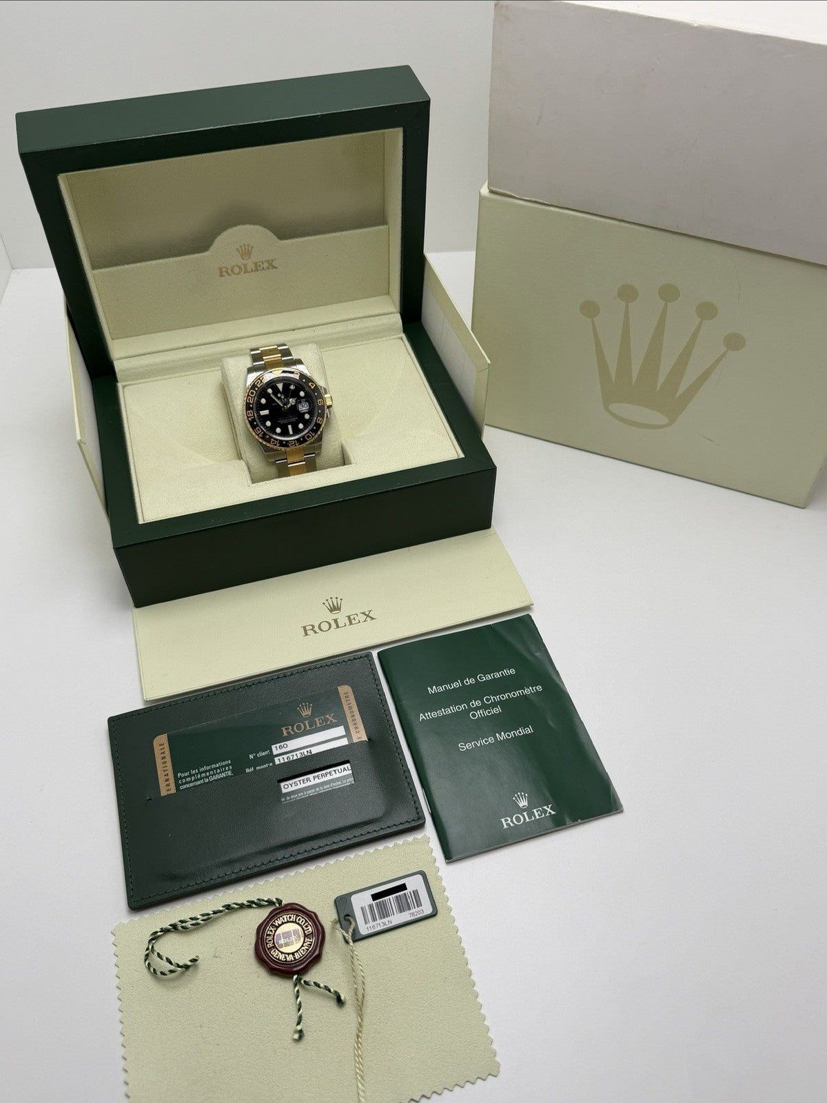 Rolex GMT-Master II - 116713LN - 2008 Full Set - £9,500 On Collection8