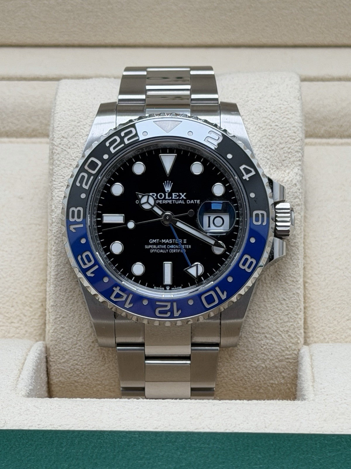 Rolex GMT-Master II - 126710BLNR Batman - 2024 Full Set - Partial Stickers0