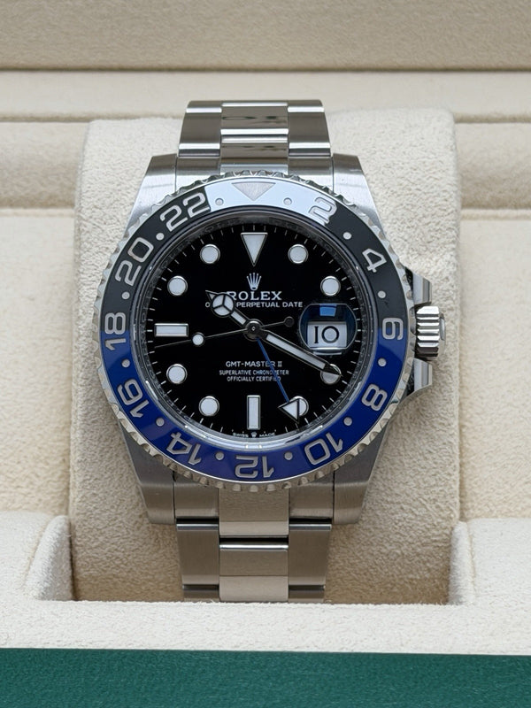 Rolex GMT-Master II - 126710BLNR Batman - 2024 Full Set - Partial Stickers0