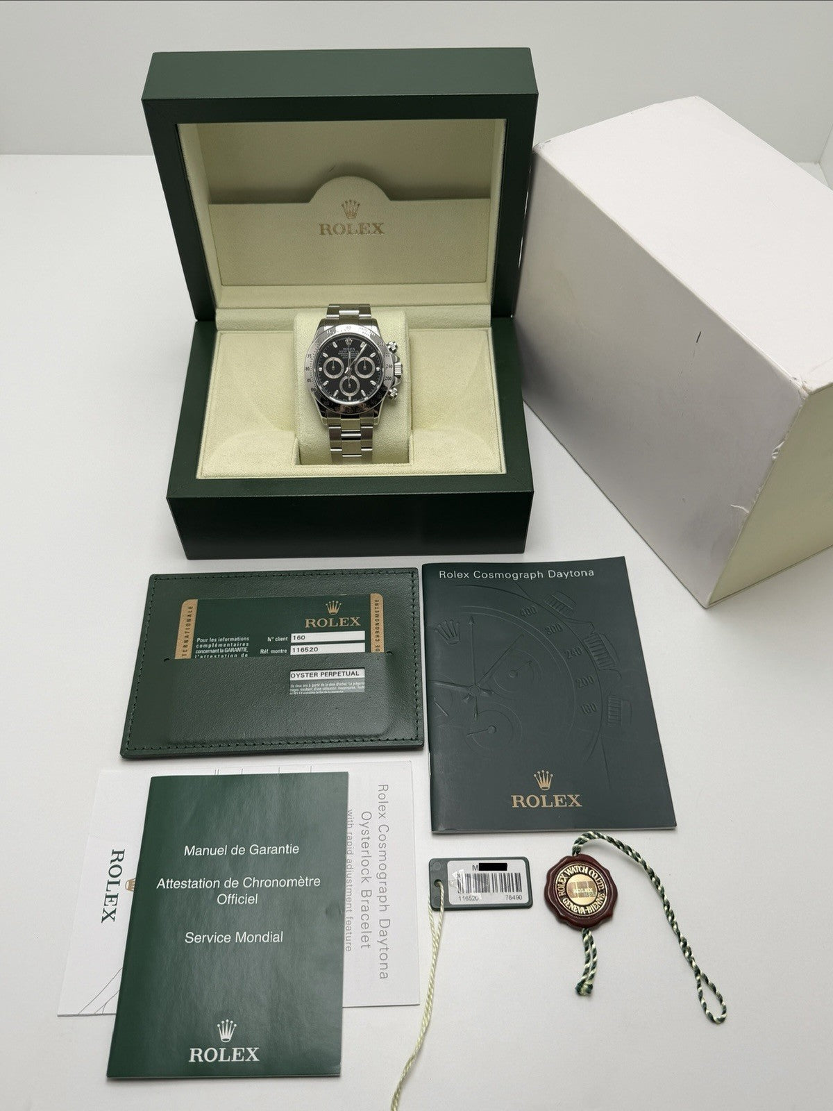 Rolex Cosmograph Daytona - 116520 Black Dial - 2008 - Full Set - £16,250 Collect13
