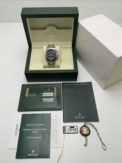 Rolex Cosmograph Daytona - 116520 Black Dial - 2008 - Full Set - £16,250 Collect13