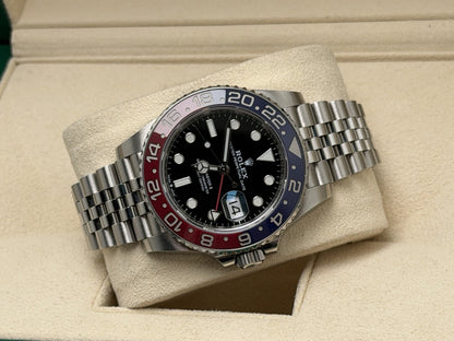 Rolex GMT Master II "Pepsi" – 126710BLRO – 2022 Full Set - £17,995 On Collection3