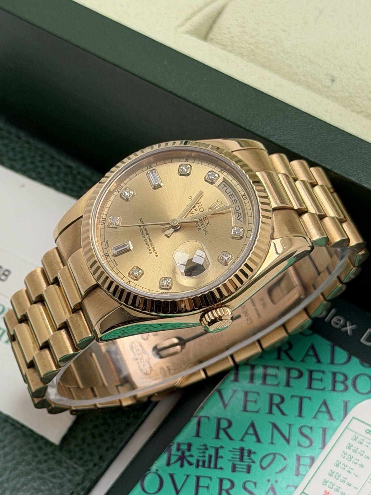 Rolex Day-Date 36mm - 118238 - 2001 - Full Set - £19,500 On Collection1