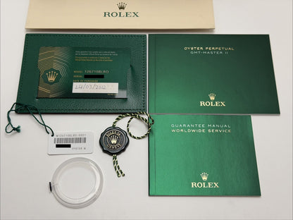 Rolex GMT Master II "Pepsi" – 126710BLRO – 2022 Full Set - £17,995 On Collection10