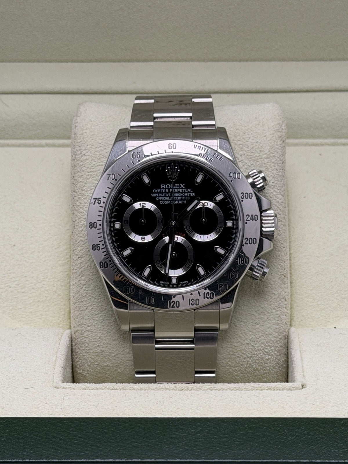 Rolex Daytona - 116520 Black Dial - 2010+ Random Serial - Box & Accessories0