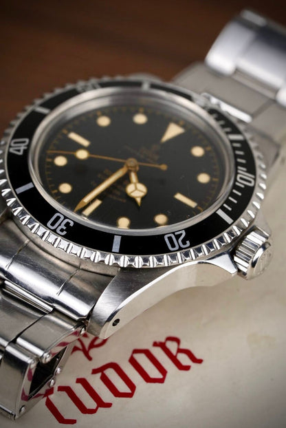 Tudor Submariner 7928 Exclamation Gilt Dial - PCG - 1961 - Box & Papers - £155005